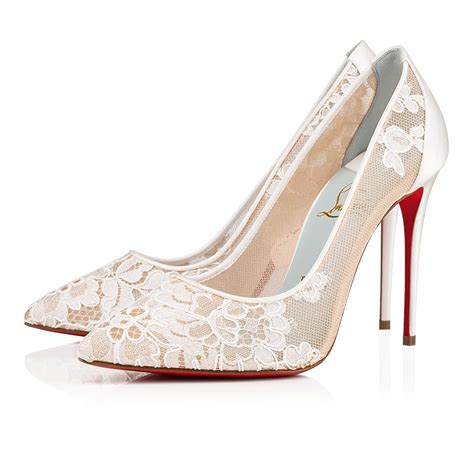 white louboutin heels wedding.